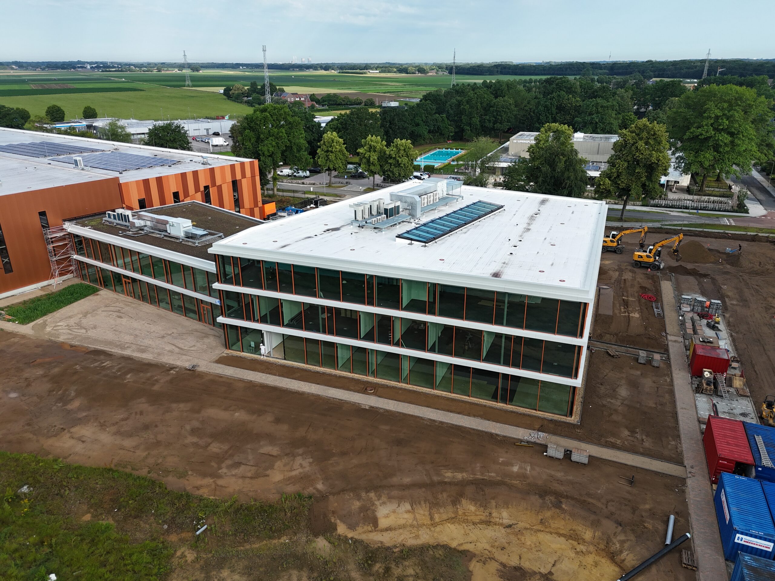aluminium gevelbouw project vlodrop